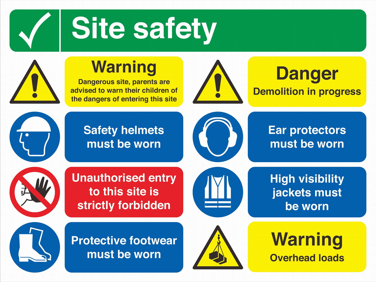 Safety Signage Pack